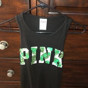 pink sports top